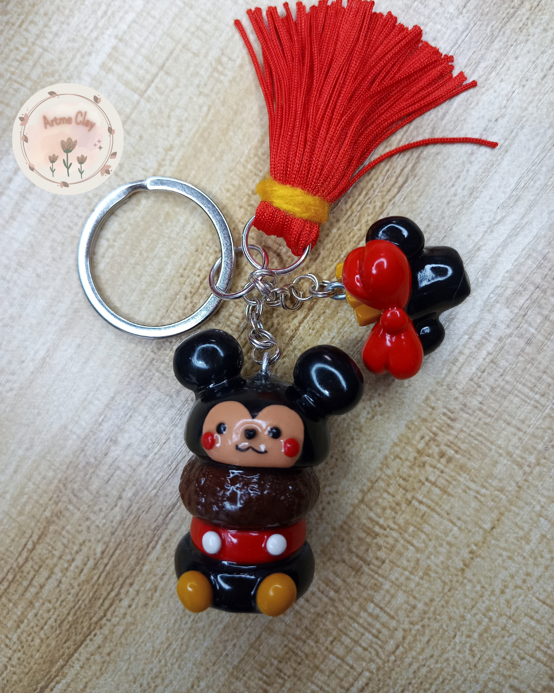 Llavero Mickey Mouse Burguer 1